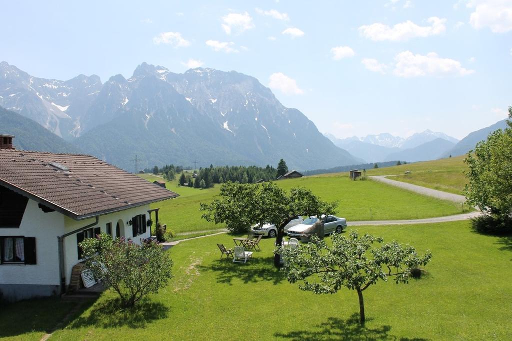 Apartament Zum Bergbauer Mittenwald Zewnętrze zdjęcie