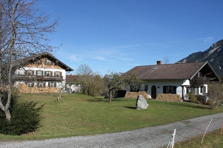 Apartament Zum Bergbauer Mittenwald Zewnętrze zdjęcie